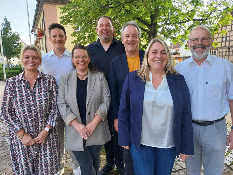 von links: Daniela Konstandin (Mu), Steffen Langendörfer (Au), Tabea Erdmann (La), Jürgen Dummler (Sp), Tina Nonnenmann (Itt) und Günter Denninger (La).